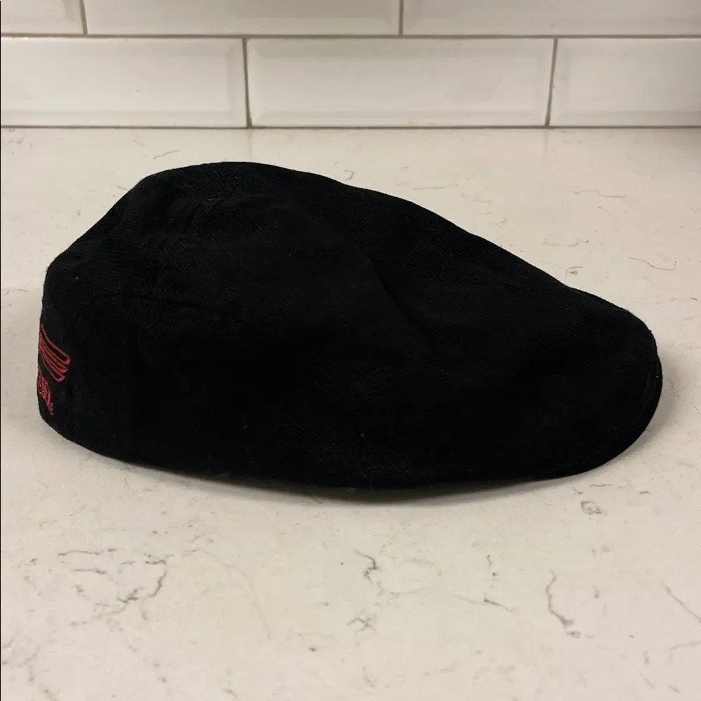 Harley-Davidson Men’s Cotton Ivy Cap News Boy Hat Black Biker Motorcycle Small